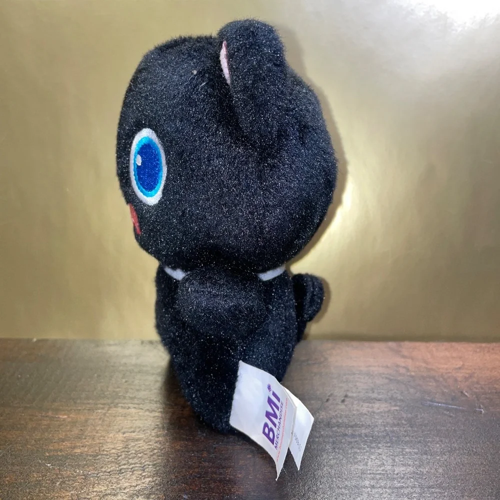BMI Luck Bob The Black Cat‎ Soft Plush toy 6